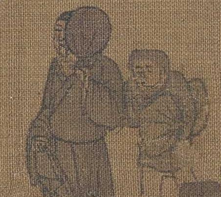 把《清明上河图》放大100倍, 看那个树下睡觉的人, 他在干嘛呢?