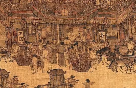 把《清明上河图》放大100倍, 看那个树下睡觉的人, 他在干嘛呢?