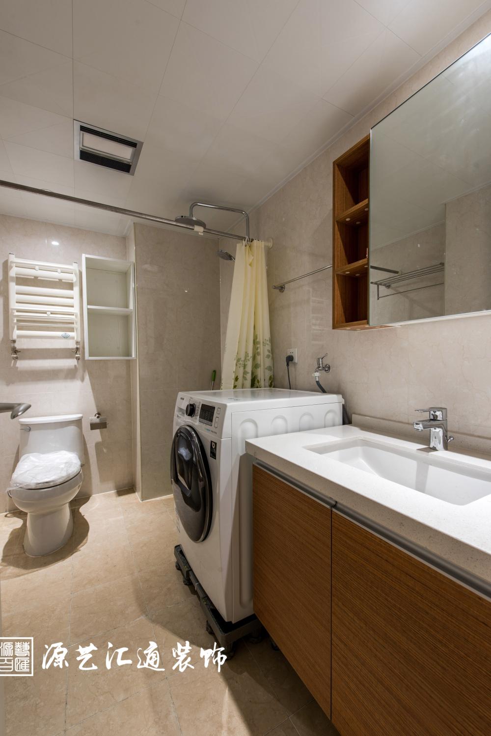 【源艺汇通】太原保利百合100.8平米混搭风格装修案例展示