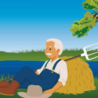 农村老人没钱交养老保险, 每月也能领养老金, 你