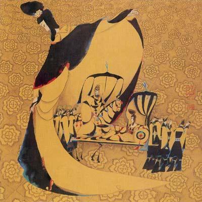 皇帝讓愛妃脫光躺著, 下令大臣買門票觀看, 從此便有了一個成語