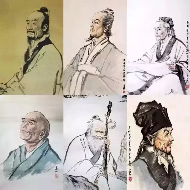 课本里的古人画像都是从哪儿来的? ?