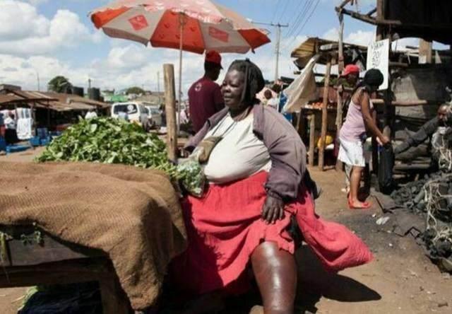 非洲部落的第一美人, 长得太美了, 老公日夜担心她会被人夺走!