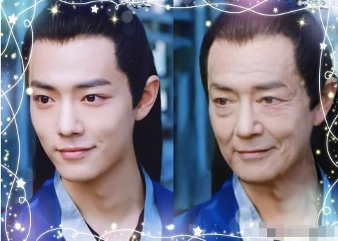 #王一博#明星们变老后长啥样？岳云鹏变成帅老头，看到王一博：果然没爱错人