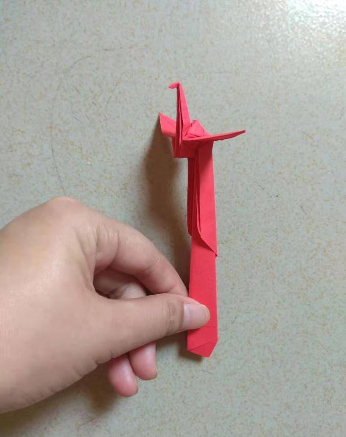 教你折一只简单漂亮的凤凰步骤分享