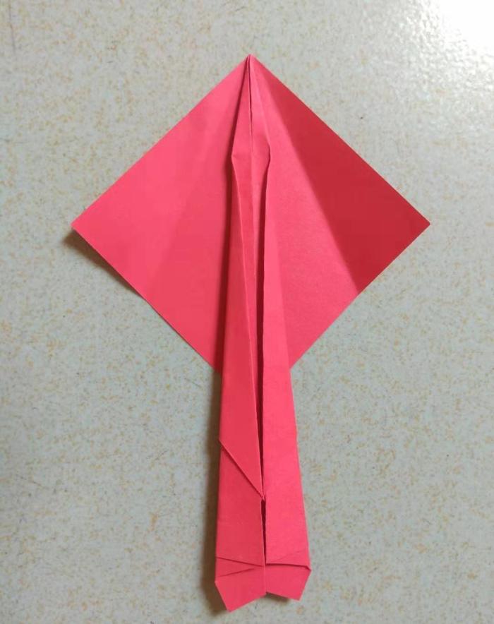 教你折一只简单漂亮的凤凰步骤分享