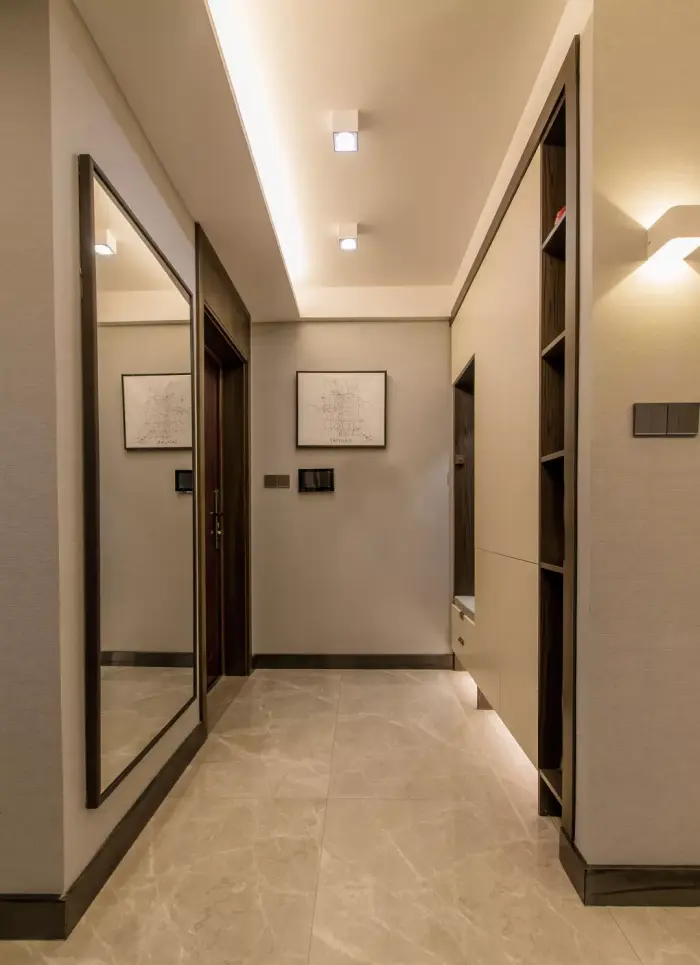 [装修案例]110平米三室两厅现代轻奢风格效果图 你也能拥有的品质生活