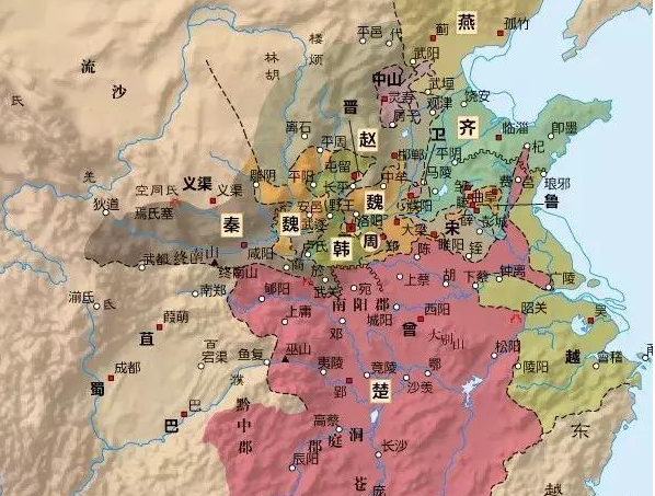 战国七雄国都变迁, 楚国7个都城, 楚国为什么喜欢迁都?