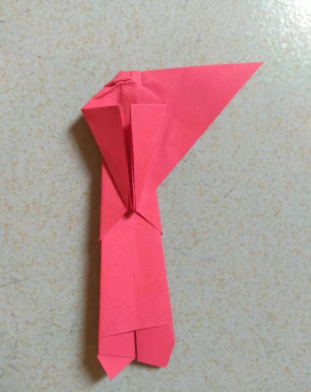 教你折一只简单漂亮的凤凰步骤分享