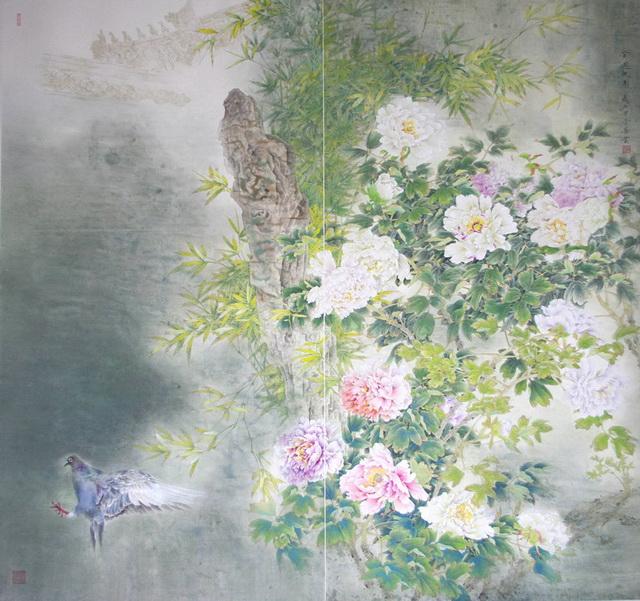 名家风采——画家杨若云的工笔画创作