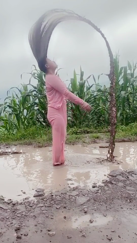 辣妈你是在泥水里洗头吗？可千万不要放弃治疗啊！