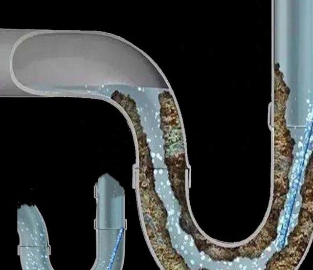 家里下水道堵了,切记别用热水冲