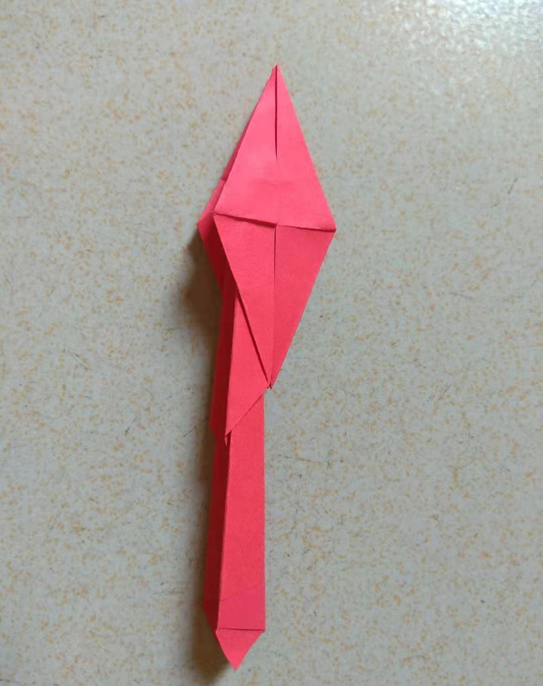 教你折一只简单漂亮的凤凰步骤分享