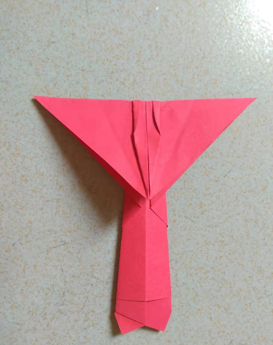 教你折一只简单漂亮的凤凰步骤分享