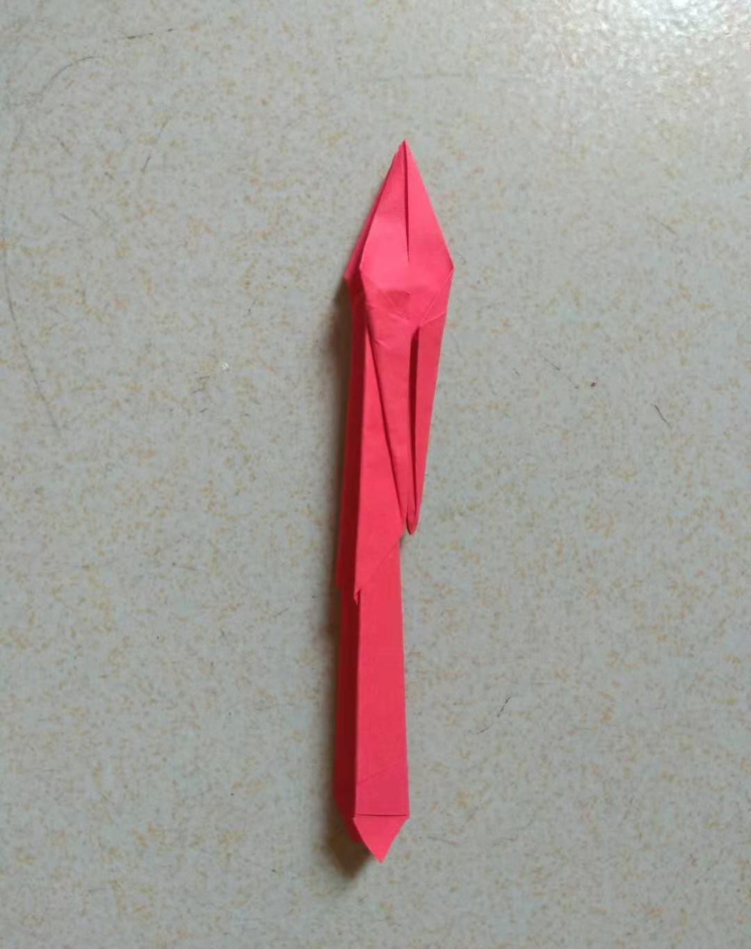 教你折一只简单漂亮的凤凰步骤分享