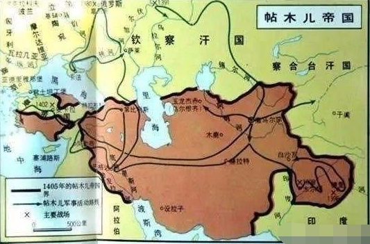 帖木儿欲东征中国明朝, 差点儿改写世界历史