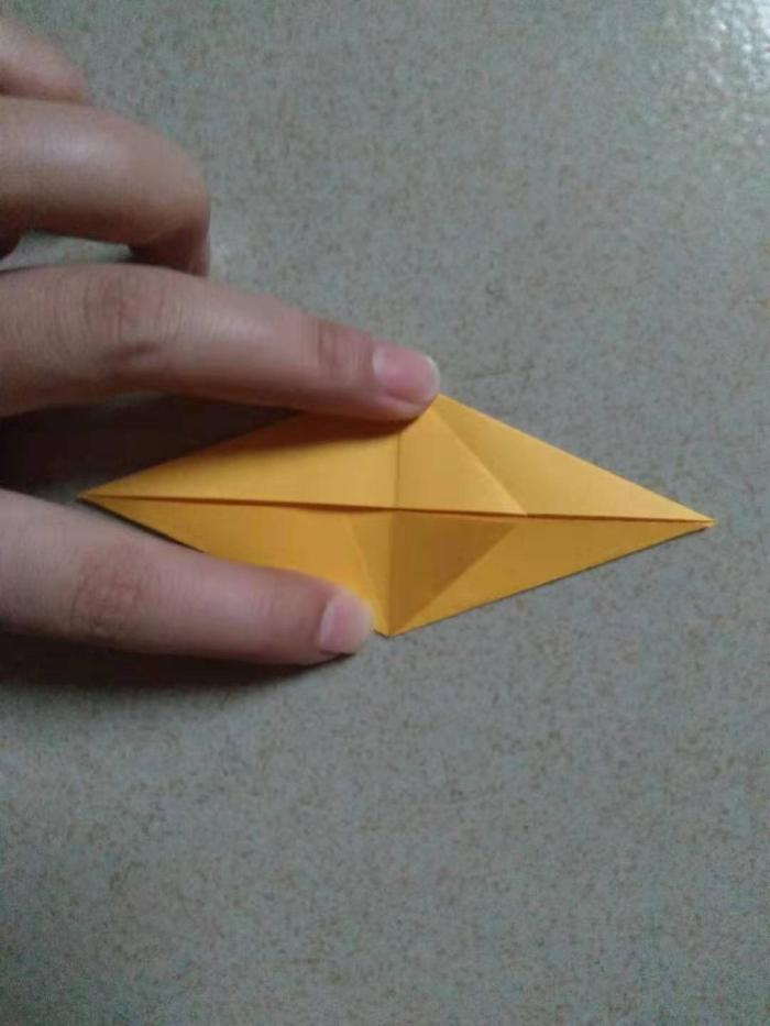 儿童简单手工小海豚折纸，一看就会