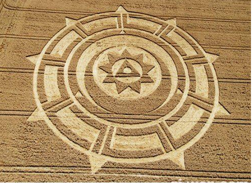 麦田圈是设计图, 让我们制造UFO?