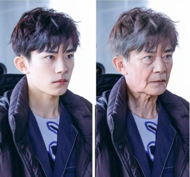 #王一博#明星们变老后长啥样？岳云鹏变成帅老头，看到王一博：果然没爱错人