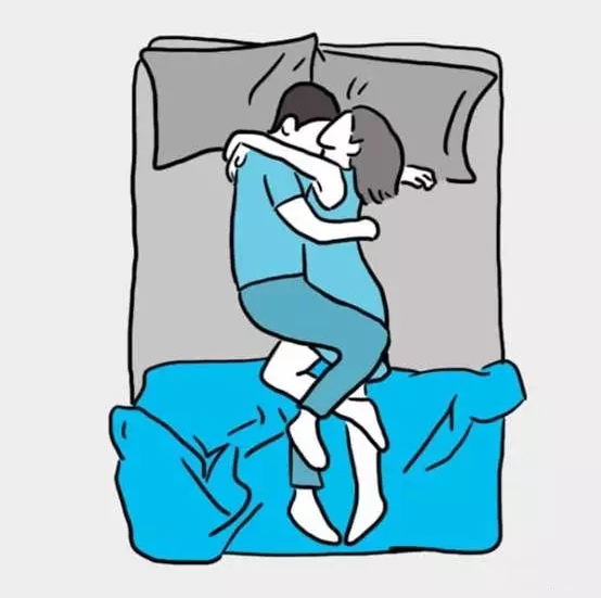 夫妻之间这6种睡觉的姿势，暴露了你们的感情状态，别不信！