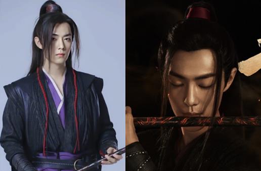 蓝忘机|《陈情令》原初造型曝光！魏无羡扎高马尾、蓝湛却像换了一个人