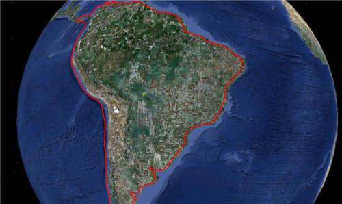 [中国卫星]中国卫星发现一块“新大陆”面积有350万平方公里，正加速在向我国靠拢