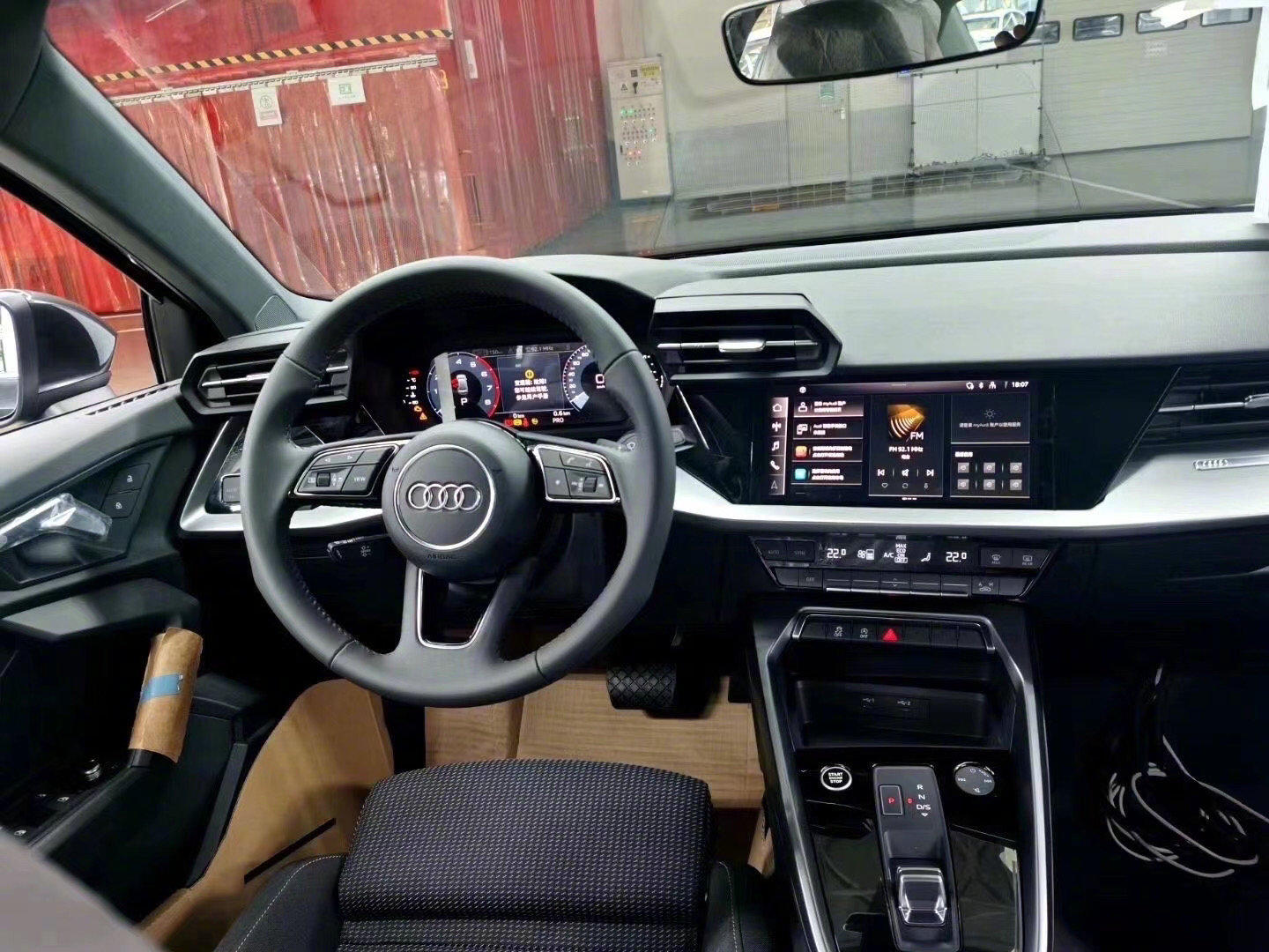 奥迪A3|全新国产奥迪A3现身，内饰大变样，预计年底上市