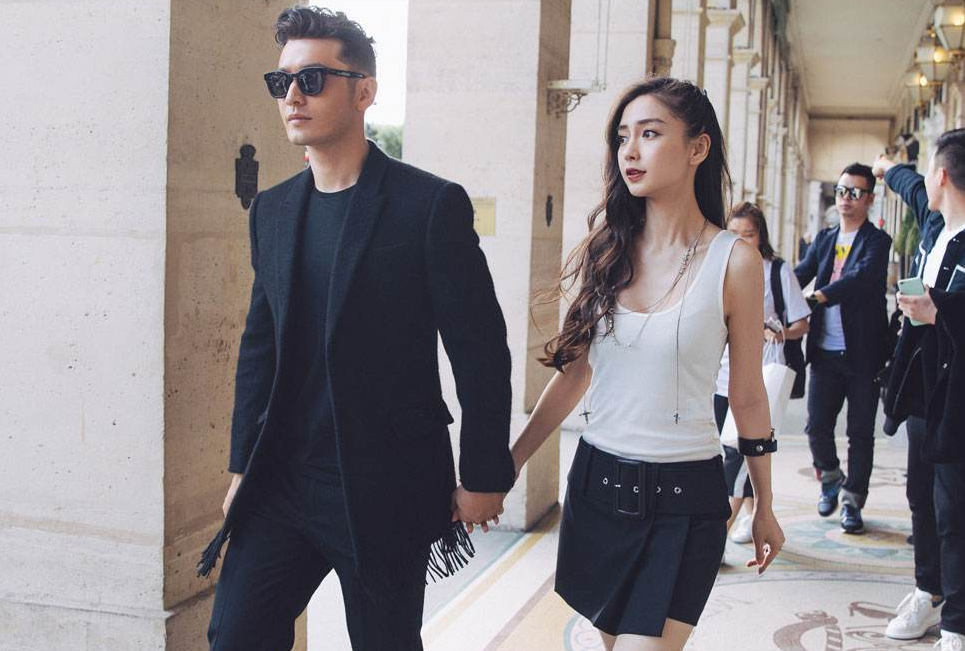 黄晓明|当“亚洲第一美女”撞上黄晓明，网友：完全记不得baby了？