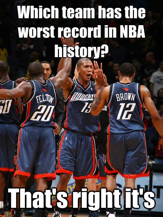 76人队■没有最烂只有更烂，NBA历史上最烂球队排行榜TOP10