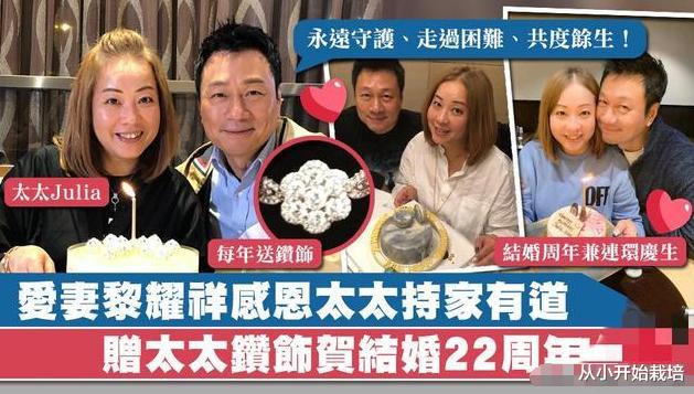 黎耀祥|黎耀祥抛弃相恋11年发妻，转身娶了梁耀莲，坦言：感情中没有对错