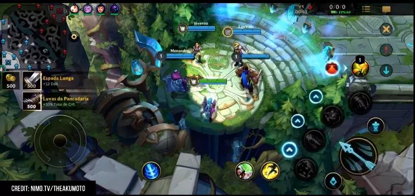 「手机游戏」英雄联盟手游正式开启封测，走A简单，打野玩家美滋滋