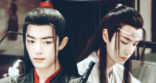 蓝忘机|《陈情令》原初造型曝光！魏无羡扎高马尾、蓝湛却像换了一个人