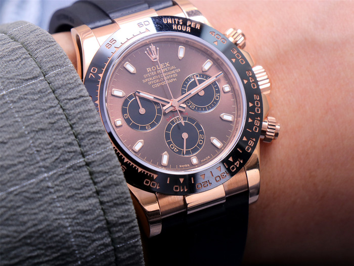 N厂劳力士迪通拿116515对比正品 鉴定真伪 考拉海购