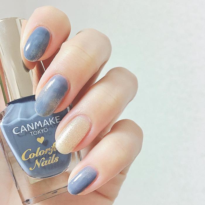5款 宁静灰蓝 指甲油推荐 显白又温柔 甜美日系必备 美心美意