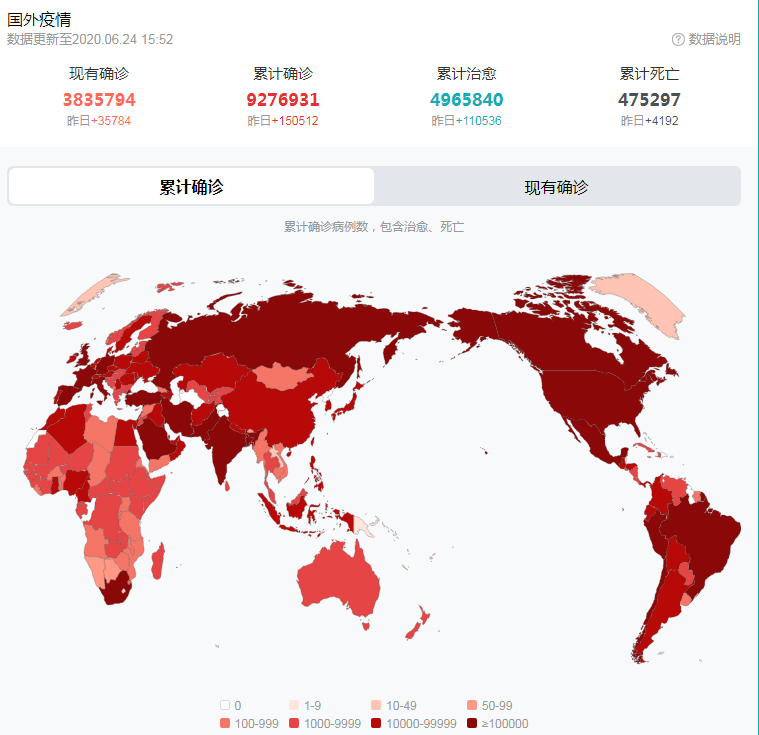 新加坡：截止2020年6月25日凌晨5: 10，世界发生了什么？