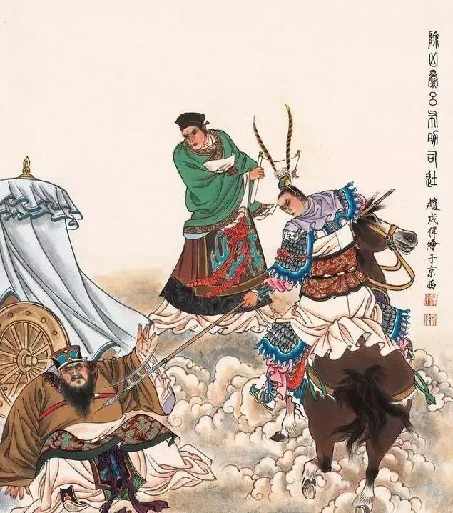 董卓挖吕布,三英战吕布