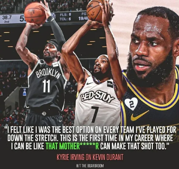 凯里·欧文|全美炸翻天！欧文疯了吧？自称主帅+内涵老詹！KD却把他给卖了