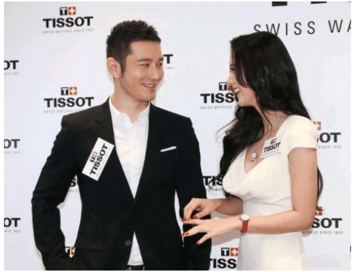黄晓明|当“亚洲第一美女”撞上黄晓明，网友：完全记不得baby了？