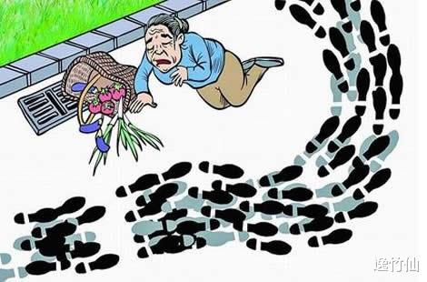 老人在楼梯上求助邻居遭拒,男子一句话令人心酸,两种人需要反思!