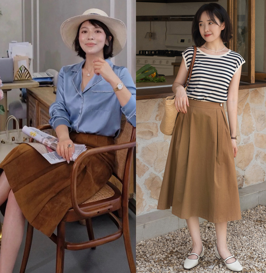 山东泰安秋子|这才是70后女人该有的穿搭！瞧美女的穿衣示范：简单气质又显高级