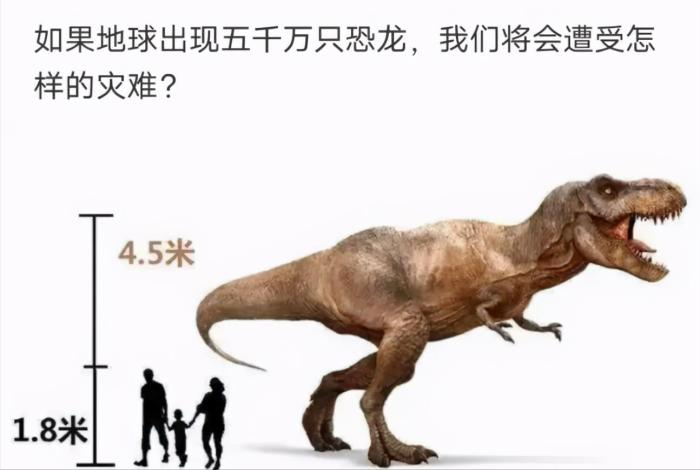 恐龙 已经能预见大家看到恐龙时的表情了，跟天塌下来一样呢