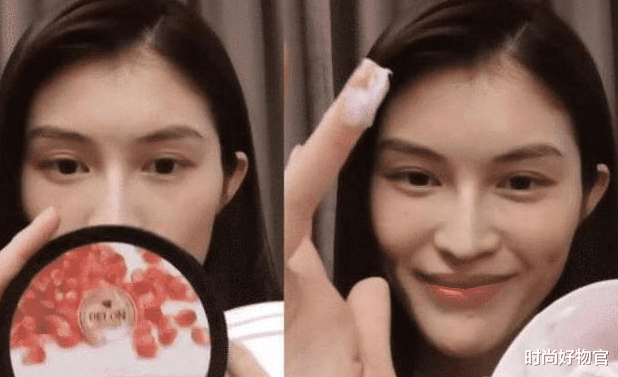 卷发 何穗晒的身体乳火了,被称“国货之光”,戚薇:用3年了!