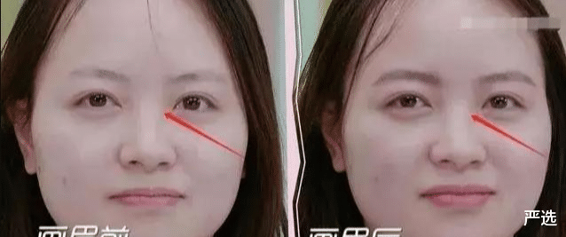 严选|戚薇的“画眉方式”走红，帮素人轻轻勾勒眉毛，鼻子都变得高挺了