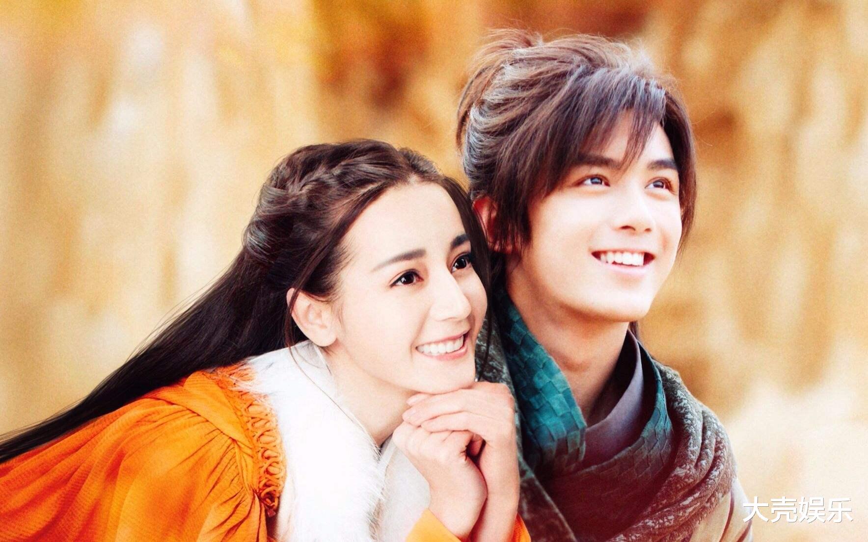 迪丽热巴|回顾：热巴吻戏也挑人？跟吴磊“借位”，跟他却连舌头都伸出来了