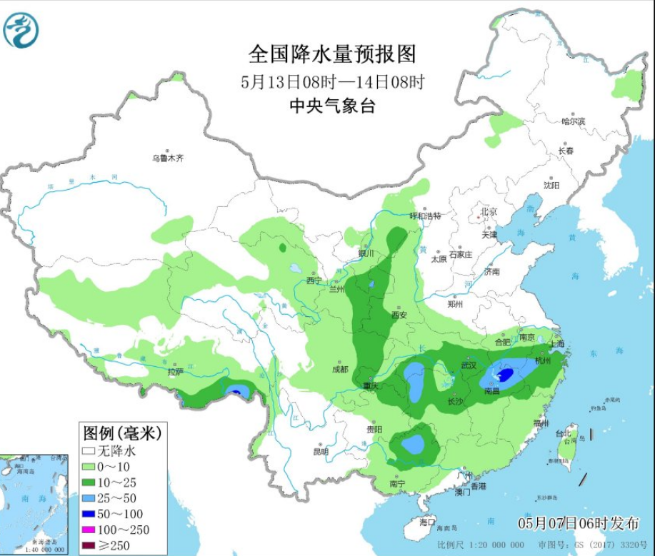 完美小世界 新一轮雨水即将启动！中雨大雨暴雨将覆盖下列区域！10~13日最新预报