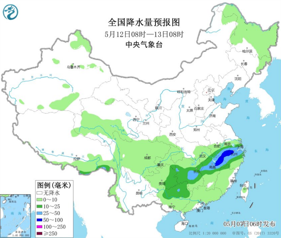 完美小世界 新一轮雨水即将启动！中雨大雨暴雨将覆盖下列区域！10~13日最新预报