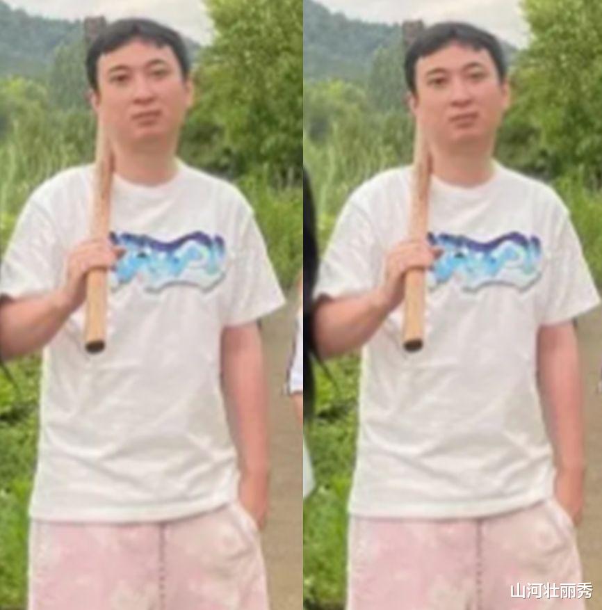 王思聪|王思聪领3美女下乡干活,直接把锄头扛肩上,表情冷漠略显发福