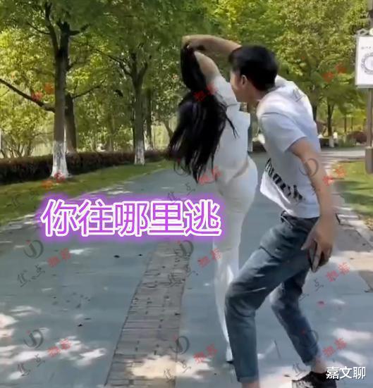 女子相亲遇以前的学生,掉头想跑被揪住头发,男生:没想到吧