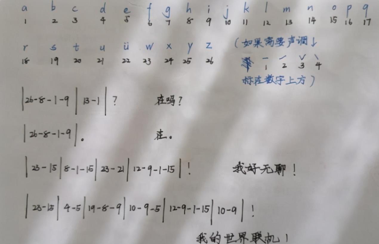 小学生“摩斯密码”聊天走红,自带防偷窥功能,家长看完一脸茫然