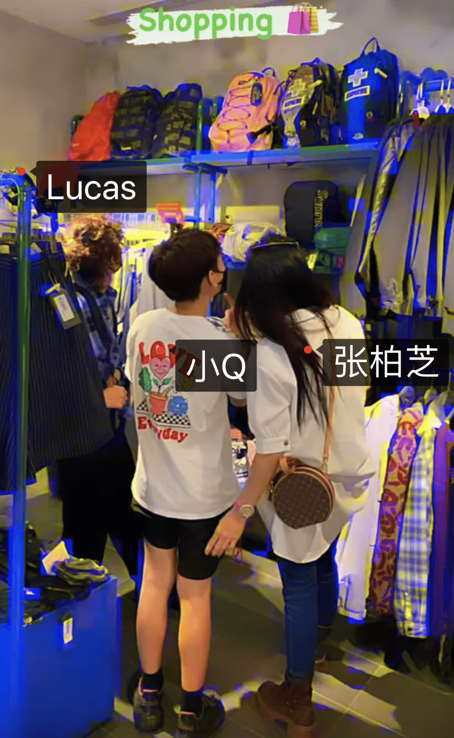 张柏芝|张柏芝疑与三胎生父带孩子们逛街，Lucas与继父关系亲密胜过谢霆锋